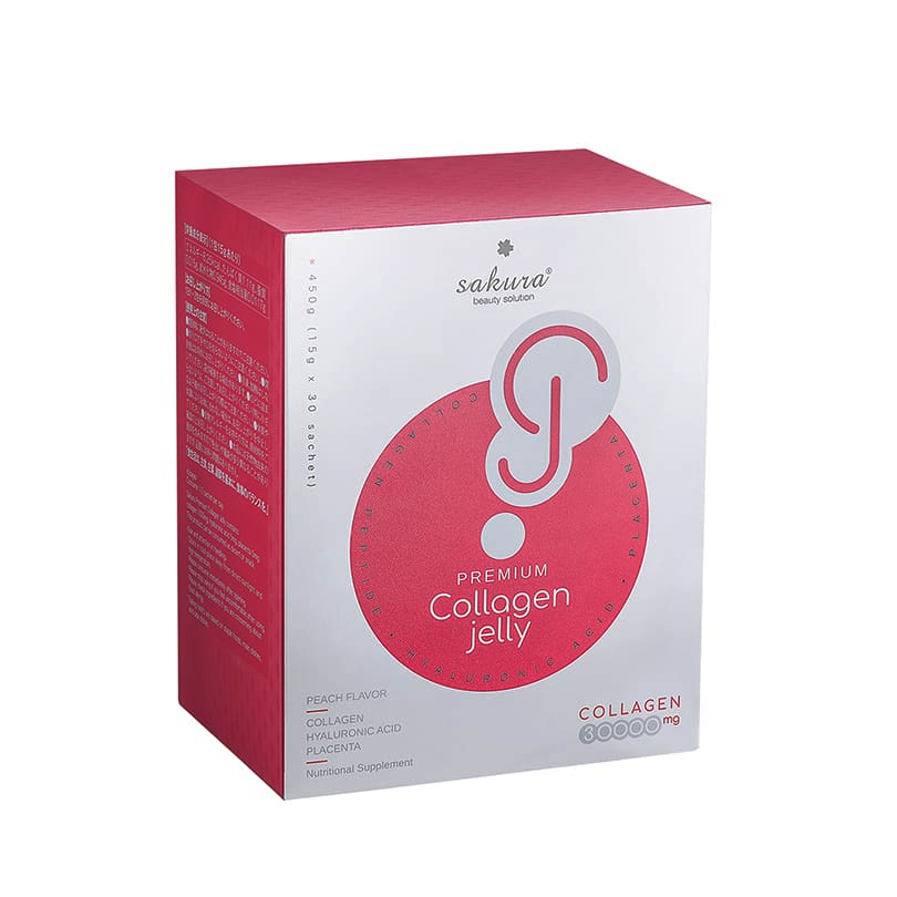 Sakura Premium Collagen Jelly 30 Thanh - Thạch Collagen