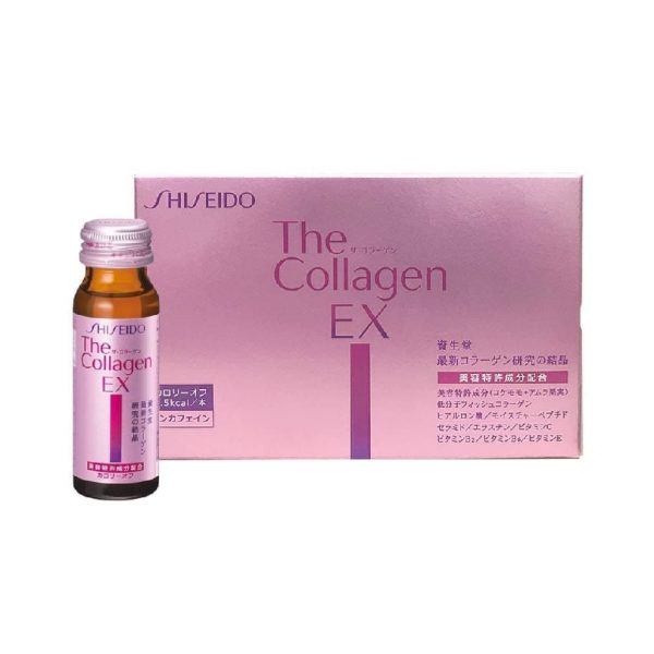 Collagen Shiseido EX 10 Chai - Nước Uống Giảm Nám, Giảm Tàn Nhang