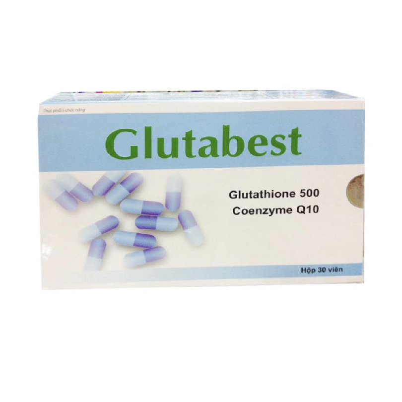 Glutabest 30 Viên - Giúp Chống Oxy Hóa, Sáng Da Tối Ưu