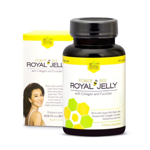 Power Bee Royal Jelly 60 Viên - Hỗ Trợ Làm Đẹp Da