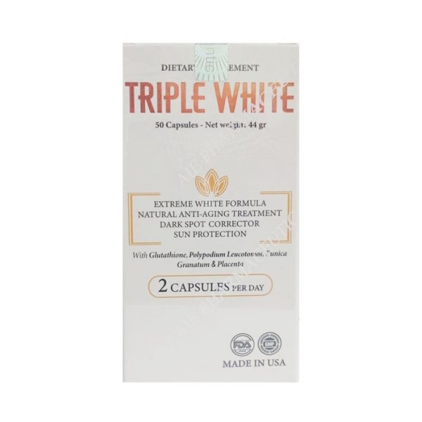 Triple White 50 Viên - Viên Uống Chống Nắng Trắng Da