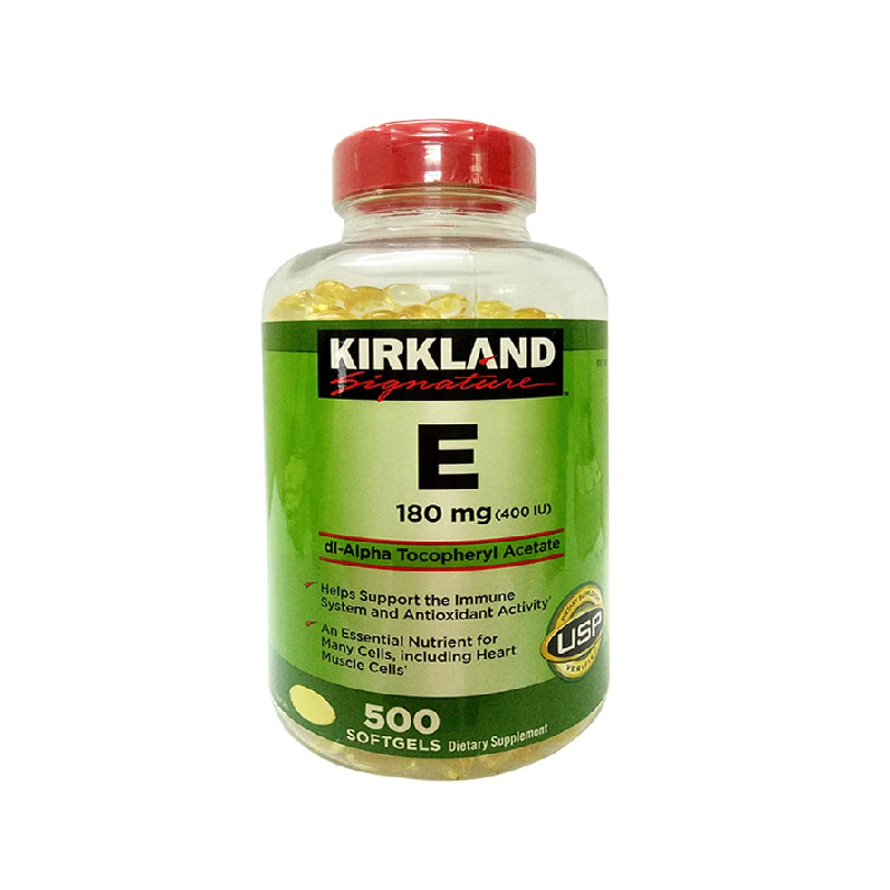 Vitamin E 400 IU 500 Viên - Cung Cấp Lượng Vitamin E Thiết Yếu