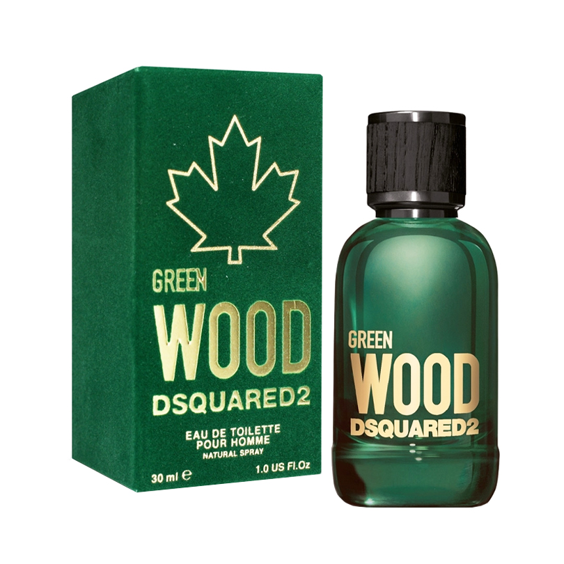 Dsquared2 Green Wood Men