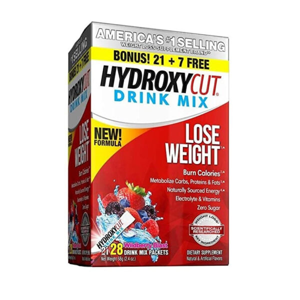 Hydroxycut Drink Mix 28 Gói - Bột Giảm Cân Đốt Mỡ
