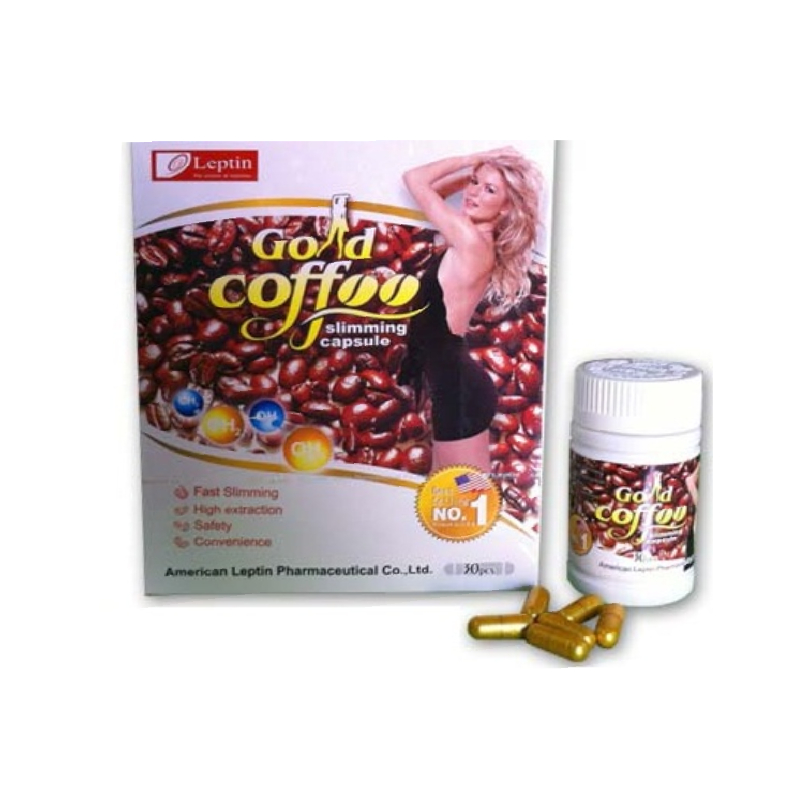 Gold Coffee 30 Viên - Giảm Mỡ Bụng, Cánh Tay, Đùi