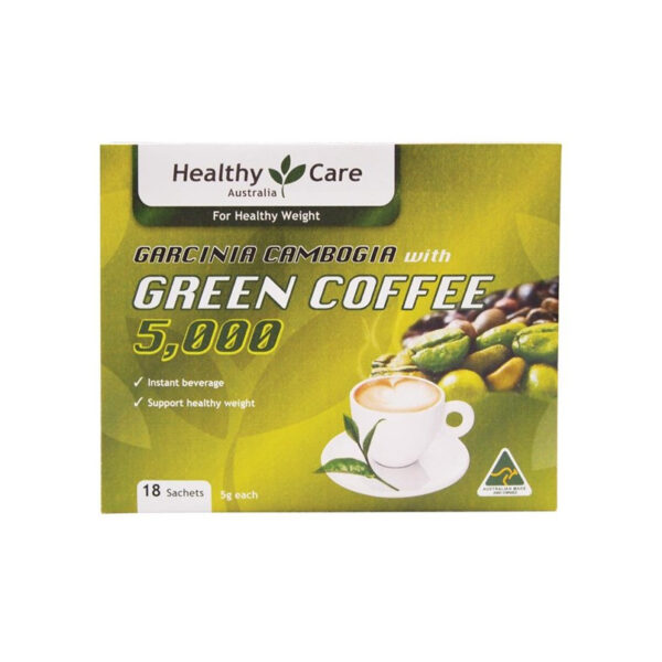 Green Coffee 5000 18 Gói - Hỗ Trợ Giảm Cân An Toàn, Hiệu Quả